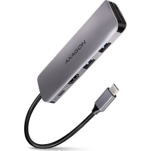 AXAGON HMC-5 USB-C-Hub 2x...