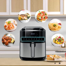 Hisense Air Fryer 1700W Capacity 5 L LED Display Touch Controls Digitally Adjustable Temperature