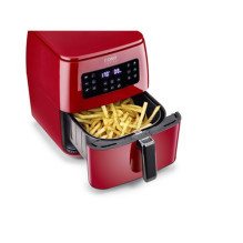 Caso Designer Air Fryer AF 600 XL Capacity 6 L Red (Nedaudz boj. iepak.)