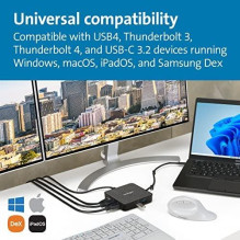 Kensington Dockingstation MD120U4 USB4 &amp; Thunderbolt4 Mobile