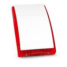 SIREN OUTDOOR W / METAL SHIELD / RED SP-4001R SATEL