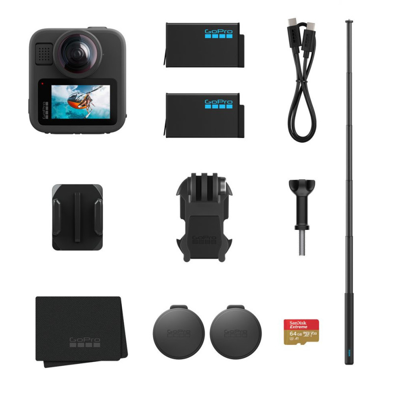 GoPro MAX 2.0 Accessory Bundle 360° 8K