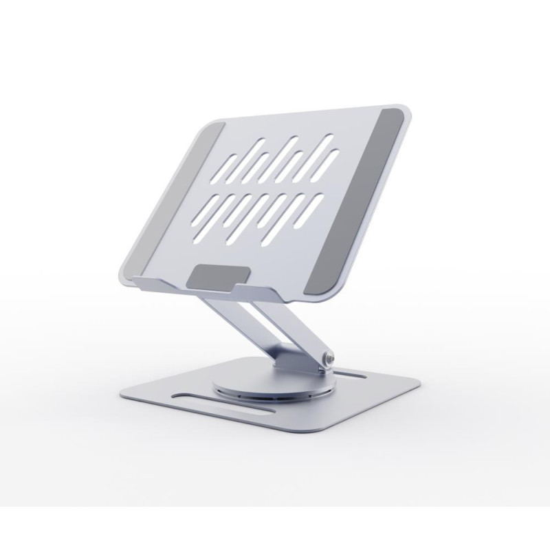 Rotating notebook riser stand 15.6 inches space grey