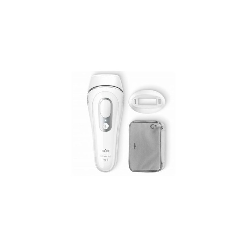Braun Epilator PL3020 Silk-expert Pro 3 IPL Number of power levels 3 Silver / White Corded