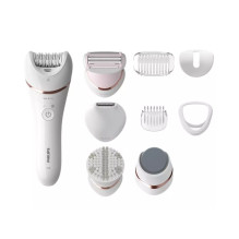 Philips Satinelle Advanced Wet &amp; Dry epilator BRE740 / 10 For legs and body Cordless 9 accessories