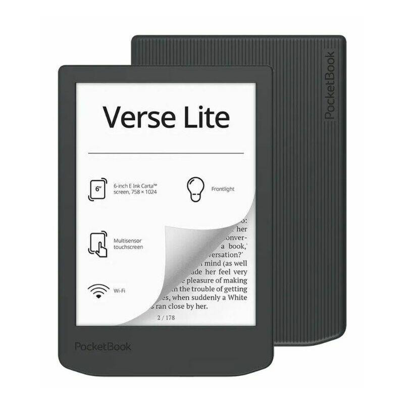 Ebook PocketBook Verse Lite 619 6' E-Ink Carta 8GB Wi-Fi Gray