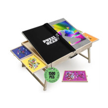 Puzzle board with legs for...