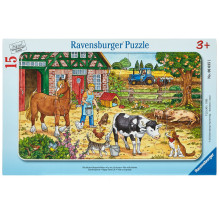 Ravensburger Puzzle Happy Farm Life 15 - 060351