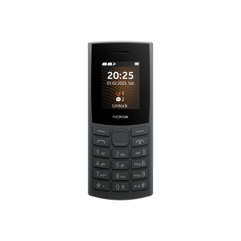 NOKIA 105 4G TA-1691 DS CHARCOAL 2025