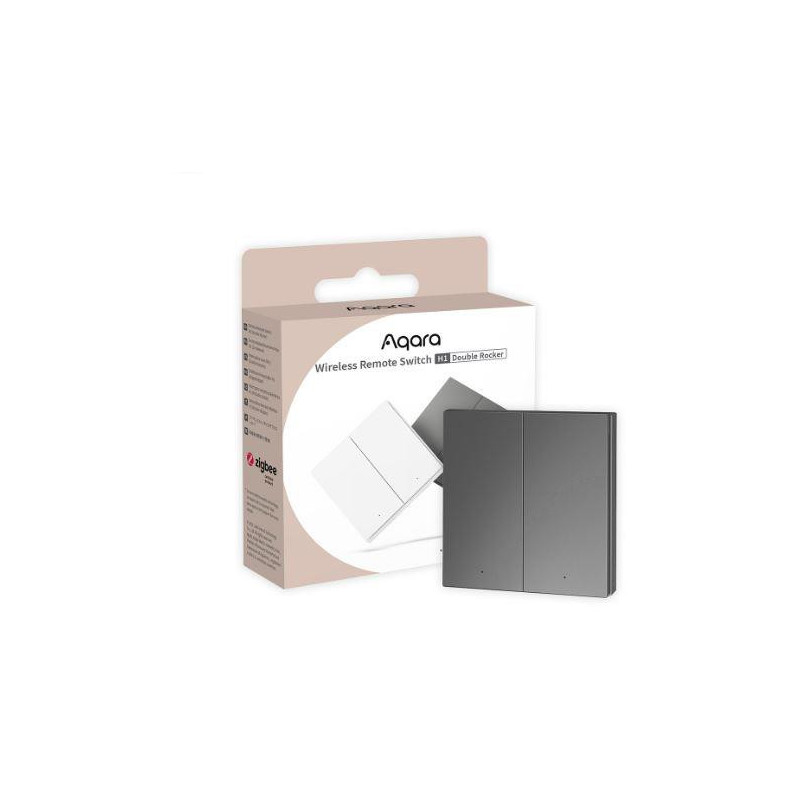 Aqara Wireless Remote Switch H1 Double grey 6975833357239