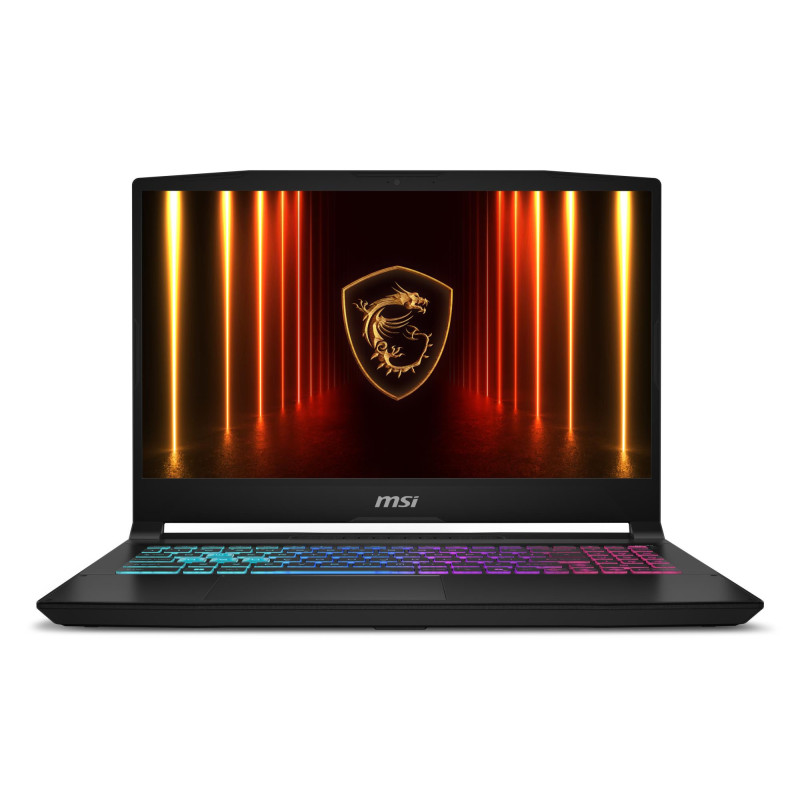 NotebookMSIKatana 15 HX B14WFKCPU Intel Registered CoreT i7i7-14650HX15.6 "1920 x 1080 pixelsRAM 16 GBDDR5-SDRAMSSD