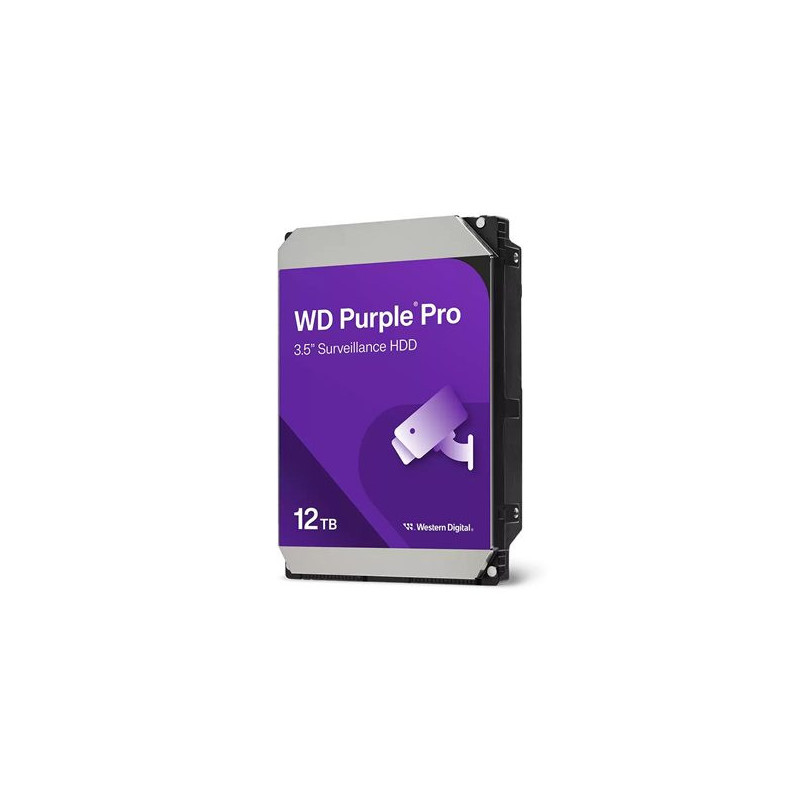 WD Purple Pro Harddisk WD122PURP 12TB 3.5 Serial ATA-600 7200rpm