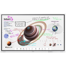 Samsung Flip Pro WM75B Flipchart 190 5 cm 75 Zoll (4K UHD IR-Touch HDMI USB WiFi AirPlay Tizen 6.5)