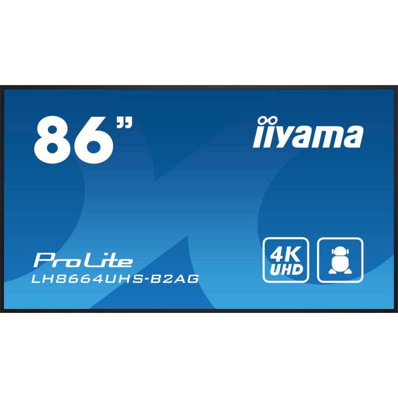 Dis Public 86 Iiyama LH8664UHS-B2AG UHD
