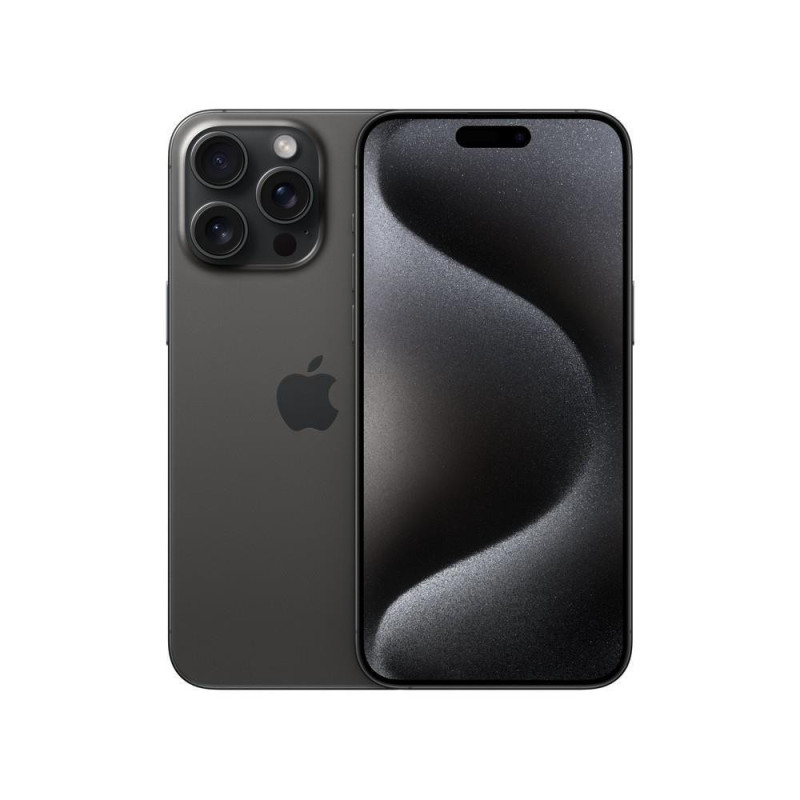 REFURB. PHONE IPHONE 15 PRO / 128GB BLACK GRADE B RENEWED M1824-QBSV (7340218650707)