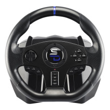 Subsonic SV750 Black USB Steering wheel + Pedals Nintendo Switch PC PlayStation 4 Xbox One 3701221702298