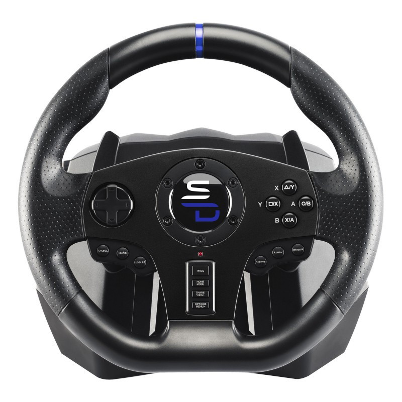 Subsonic SV750 Black USB Steering wheel + Pedals Nintendo Switch PC PlayStation 4 Xbox One 3701221702298