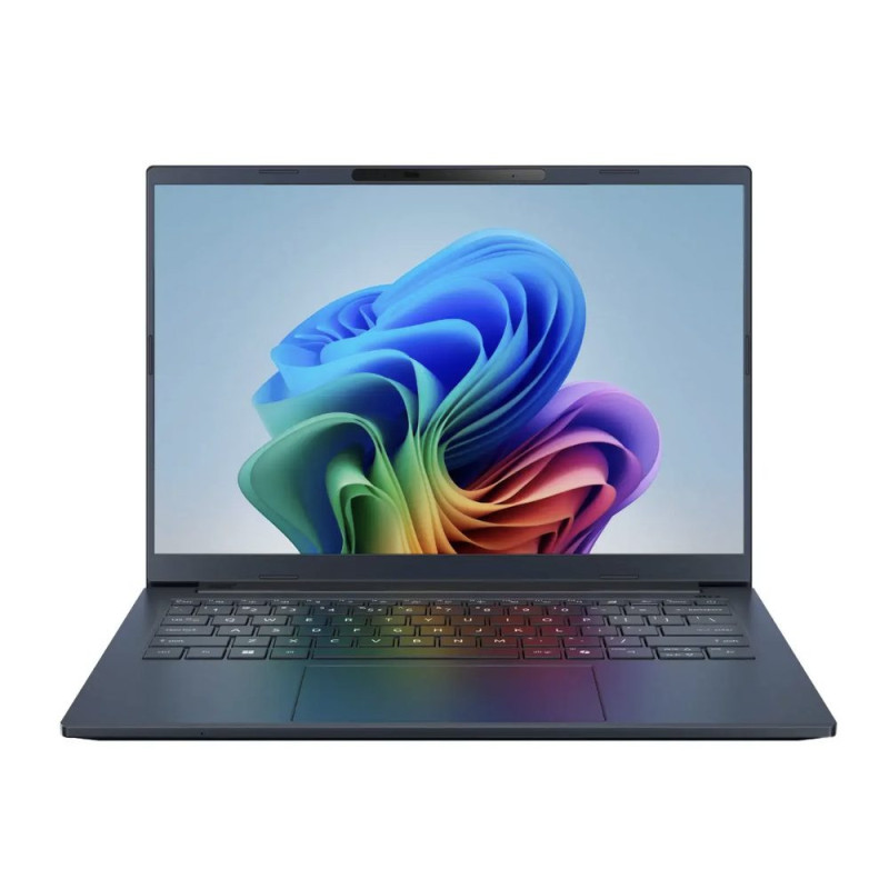 NotebookACERAspireAspire 14 ACPU Qualcomm SnapdragonX1-26-1003 GHz14 "1920 x 1200 pixelsRAM 16 GBLPDDR5x-SDRAMSSD 5