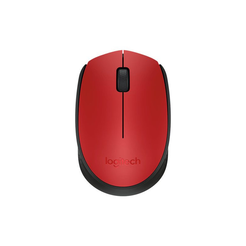 Logitech M171 Red Mouse wireless 910-00464
