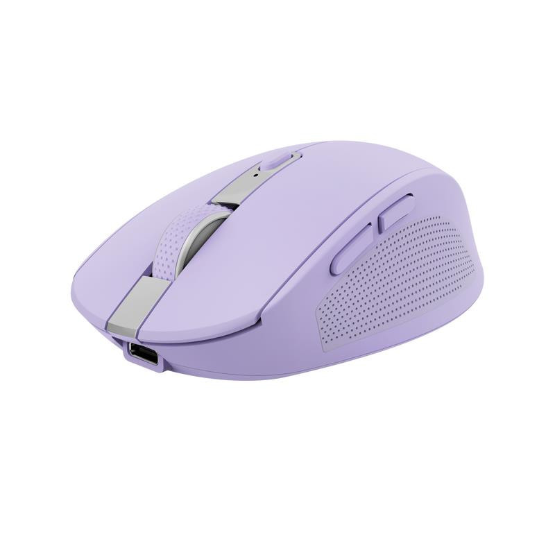 MOUSE USB OPTICAL WRL OZAA / PURPLE 25384 TRUST