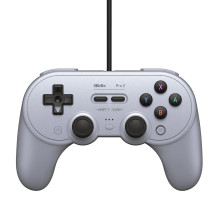 8BitDo Pro2 Wired Gamepad Grey Ed.
