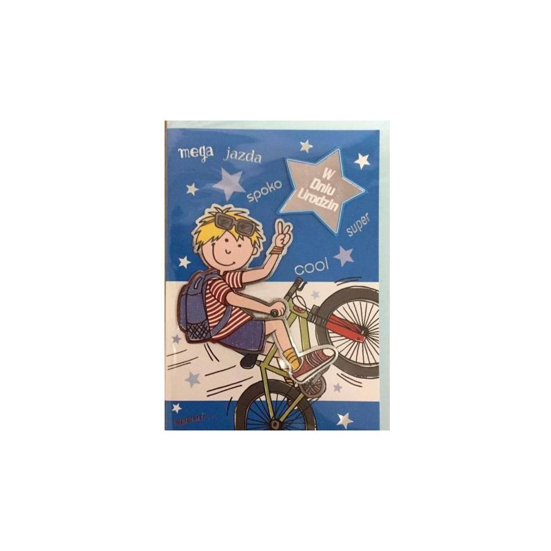 Panorama Premium B6 Birthday Greeting Card (Karnet urodzinowy)