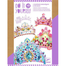 DJECO Mosaic Tiaras Like a Princess DIY kit (Boj. iepak.)