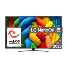LG Smart TV 86NANO81A3A 86 218 cm 4K UHD (2160p) webOS 8806096360552