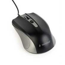 Gembird optical mouse MUS-4B-01-GB 1200 DPI USB Black / spacegray