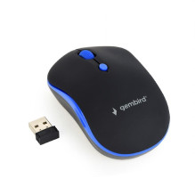 Gembird Wireless optical mouse MUSW-4B-03-B 1600 DPI nano USB black-blue