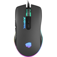 Gaming mouse Fury Scrapper 6400 DPI RGB