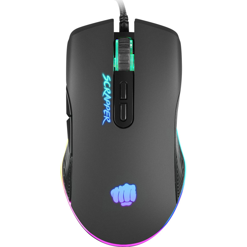 Gaming mouse Fury Scrapper 6400 DPI RGB