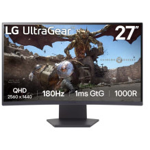 LG 27GS60QC-B 27 " VA QHD 16:9 180 Hz 1 ms 2560 x 1440 pixels 300 cd / m HDMI ports quantity 2