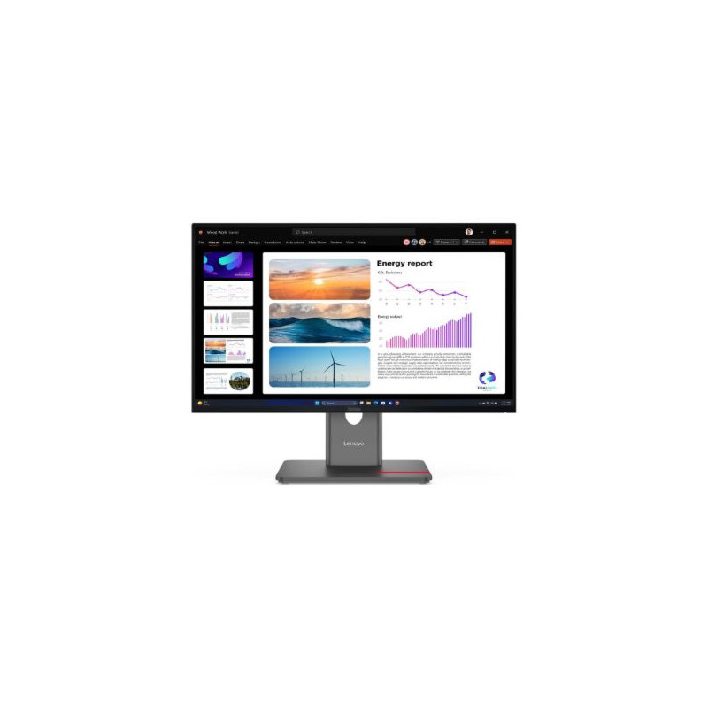 Lenovo ThinkVision P24q-40 23.8 2560x1440 / HDMI / USB-C / 3Y Warranty