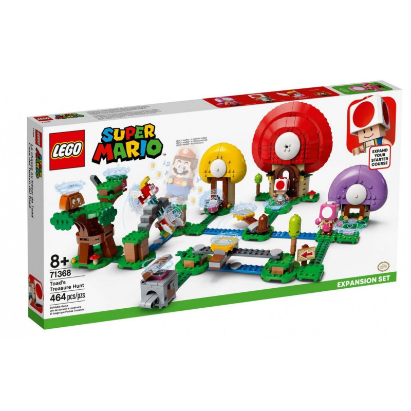LEGO Super Mario 71368 Toad's Treasure Hunt Expansion Set