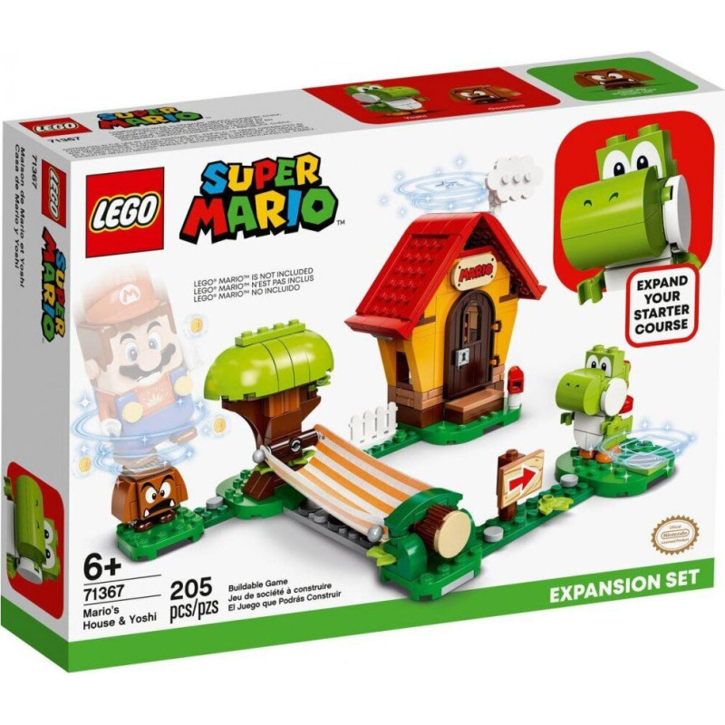 LEGO Super Mario 71367 Mario's House and Yoshi Expansion Set