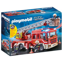 Playmobil City Action Fire truck with ladder (9463) (Nedaudz boj. iepak.)