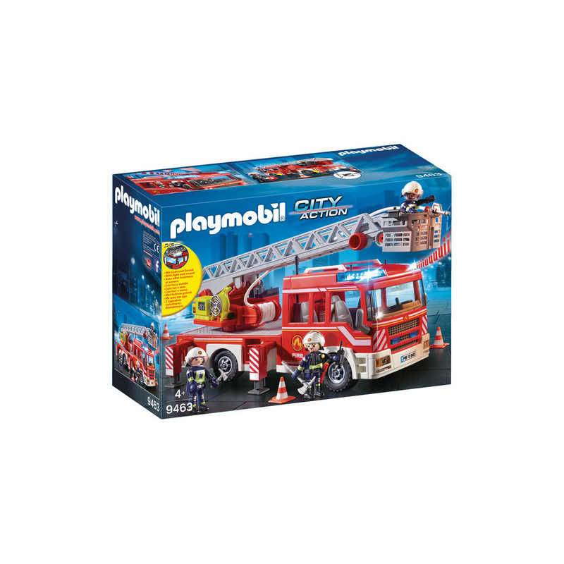 Playmobil City Action Fire truck with ladder (9463) (Nedaudz boj. iepak.)