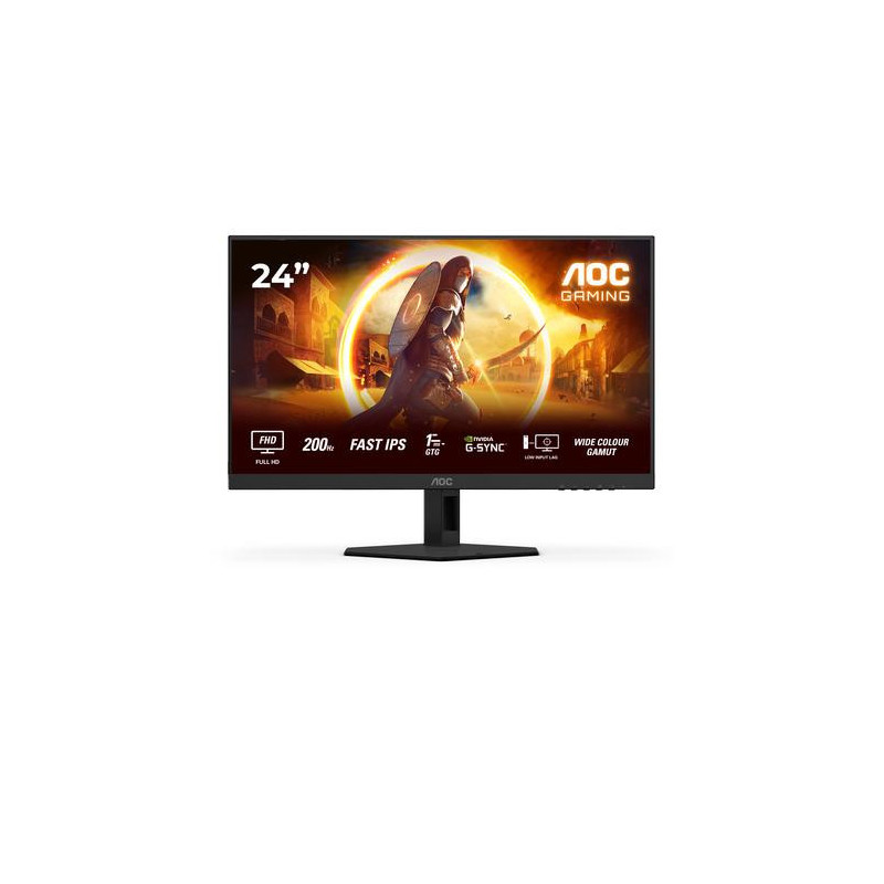 AOC G4 24G4HRE computer monitor 60.5 cm (23.8") 1920 x 1080 pixels Full HD LED Black Red