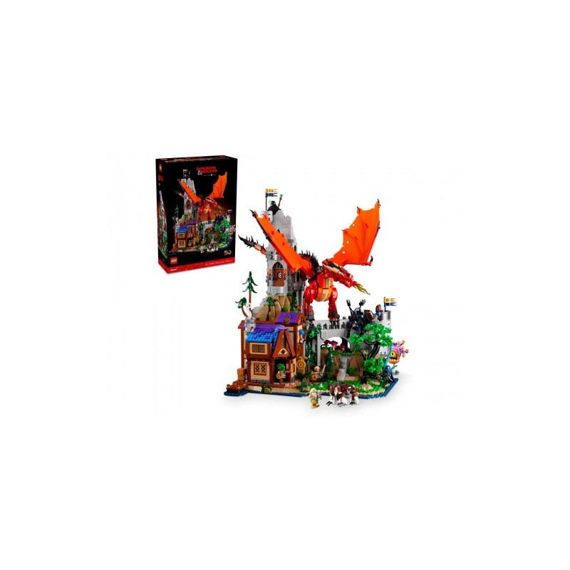 Lego 21348 - Ideas Dungeons And Dragons Red Dragons Tale