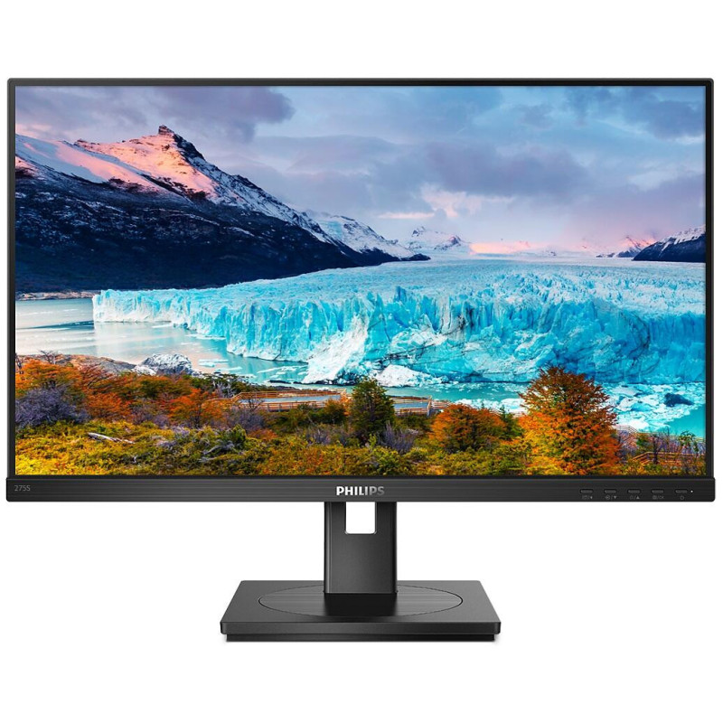 Philips S Line 275S1AE / 00 LED display 68.6 cm (27") 2560 x 1440 pixels 2K Ultra HD LCD Black