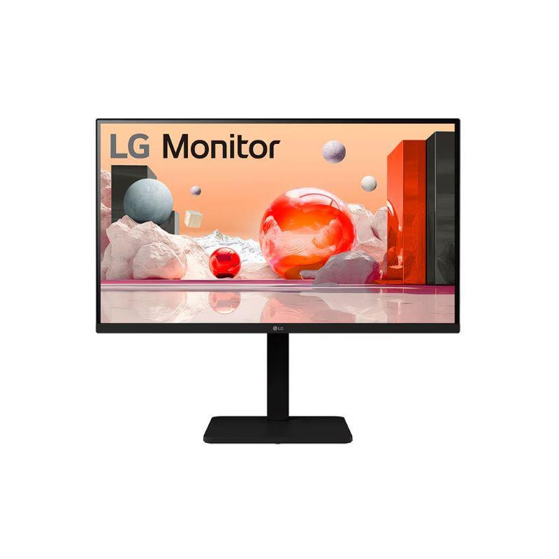 LG 27BA550-B 27 " IPS FHD 16:9 100 Hz 5 ms 1920 x 1080 pixels 250 cd / m HDMI 1 Black