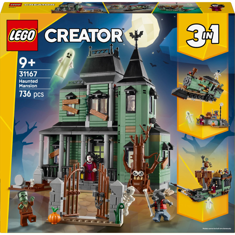 LEGO CREATOR 3 IN 1 31167 Haunted Mansion