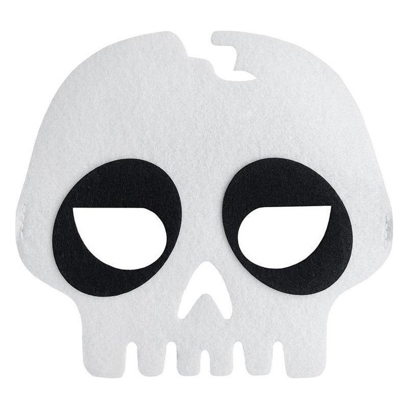 GoDan Felt Skull Mask 18x16.5cm