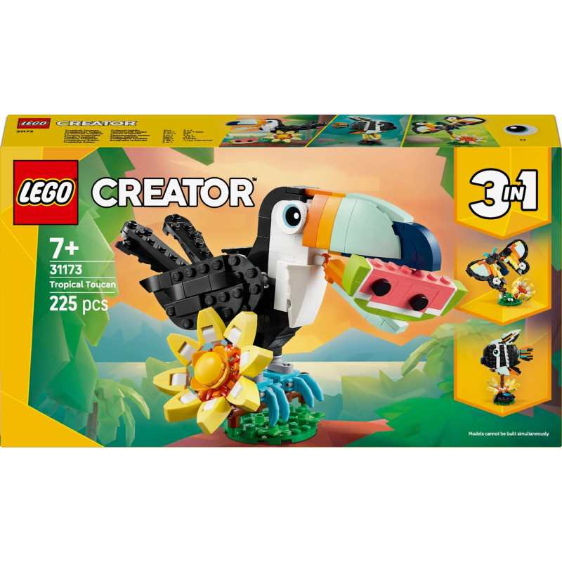 LEGO CREATOR 3 IN 1 31173 Wild Animals: Tropical Toucan