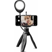 Telefona statīvs SBS Selfie tripod With light 8018417329180