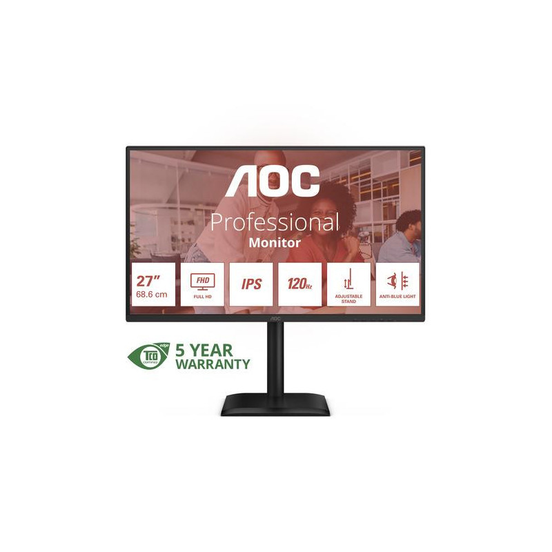 AOC 27E4U 27''IPS 120Hz HDMI DP VGA Pivot