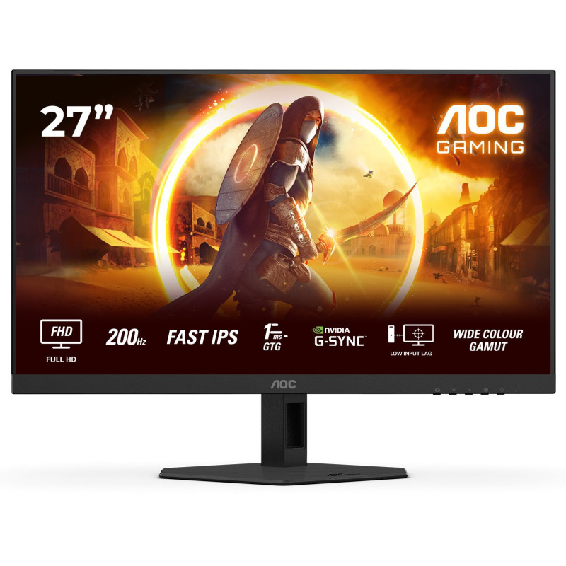 AOC G4 27G4HRE computer monitor 68.6 cm (27") 1920 x 1080 pixels Full HD LED Black Red