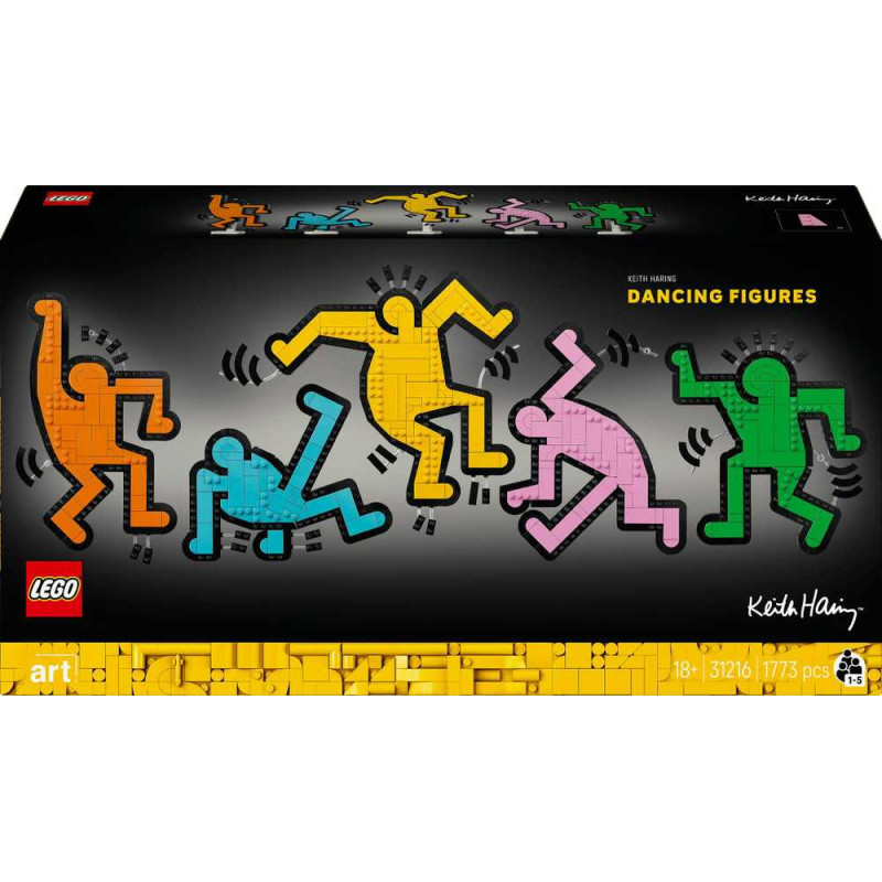 LEGO ART 31216 Keith Haring - Dancing Figures