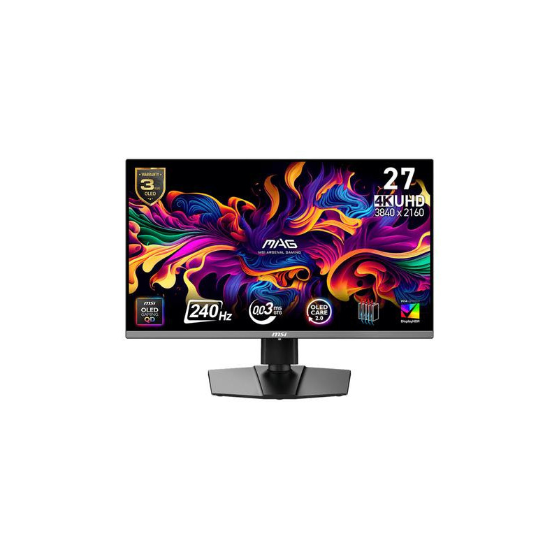 MSI MAG 272UP QD-OLED X24 - 240Hz 4K QD-OLED 26.5"